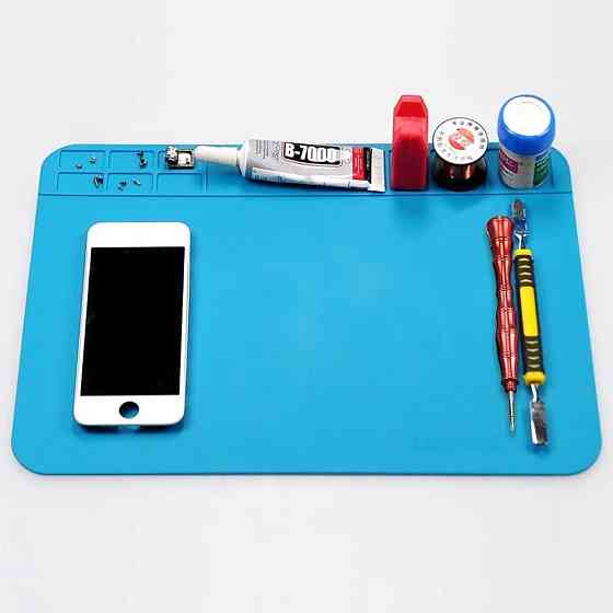 Силіконовий термостійкий коврик для пайки 30x20 см Київ