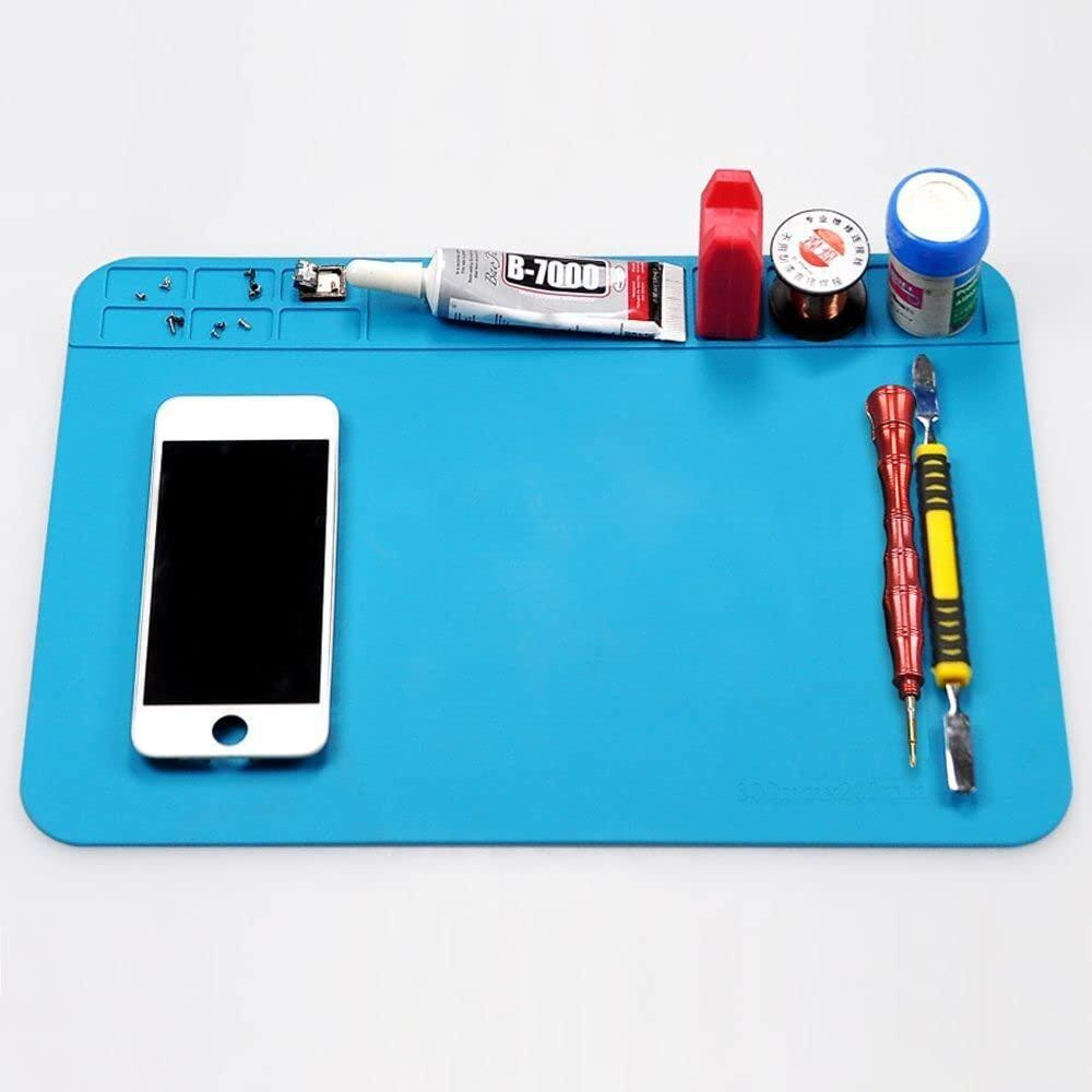 Силіконовий термостійкий коврик для пайки 30x20 см Київ - фото 1