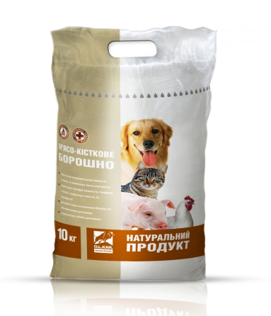 Мясо-кісткове борошно, 10 кг O.L.KAR. Вінниця