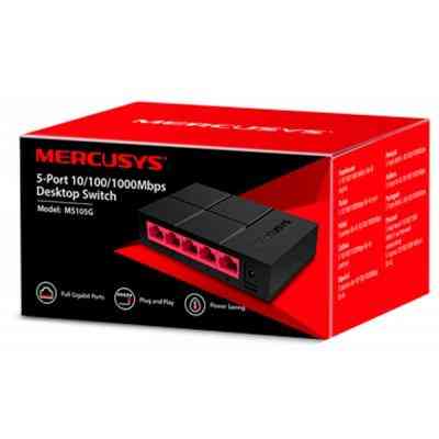Комутатор мережевий Mercusys MS105G Вінниця