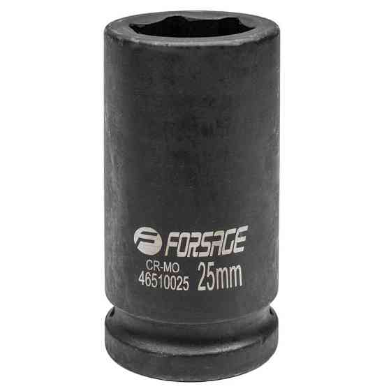 Головка ударна глибока 3/4" 6-гранна 25мм FORSAGE F-46510025 Одеса