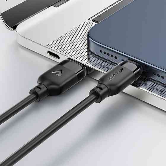 Кабель ACEFAST C16-02 TPU charging data cable USB-A to L Black Одеса