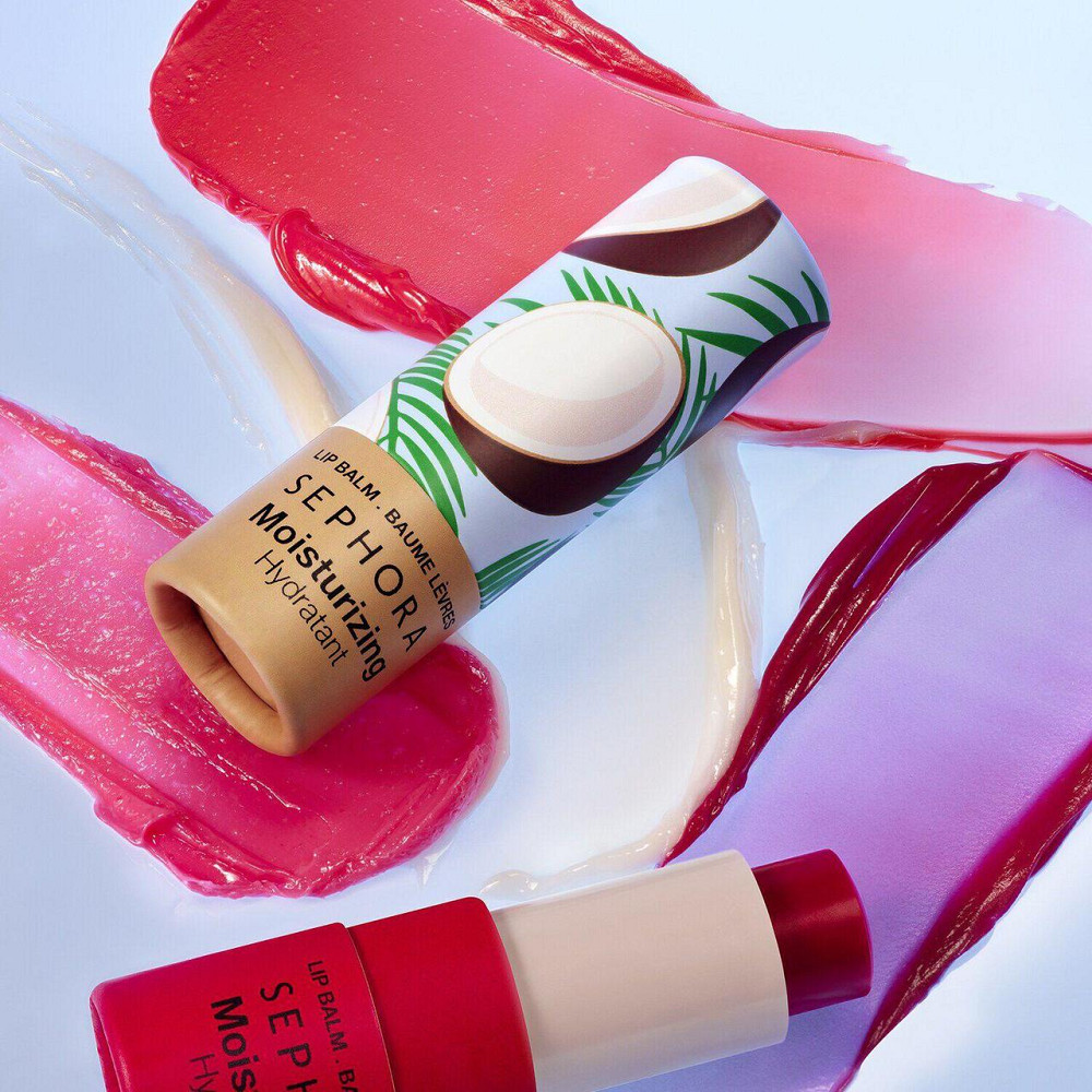 Увлажняющий бальзам для губ SEPHORA COLLECTION - уход за губами для 8-часового увлажнения, Lampone (3,50 g) Славянск - изображение 4