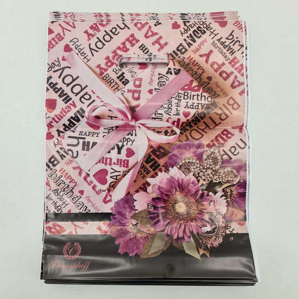 Пакеты с вырубной ручкой (29*37)