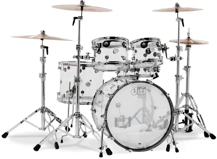 Ударная установка  DW Design Acrylic 22 10 12 16 + werbel (800228) Киев - изображение 1