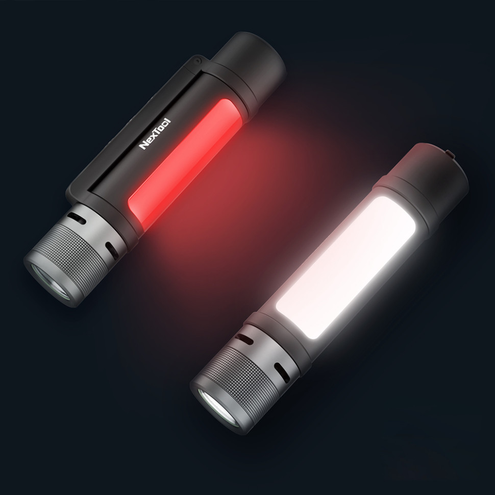 Світлодіодний ліхтар NexTool 6в1 з магнітом, з функцією powerbank, 1000 лм Київ - фото 9