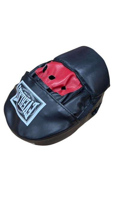 Лапа боксерская Изогнутая (2шт) стрейч EVERLAST Вишнёвое - изображение 3