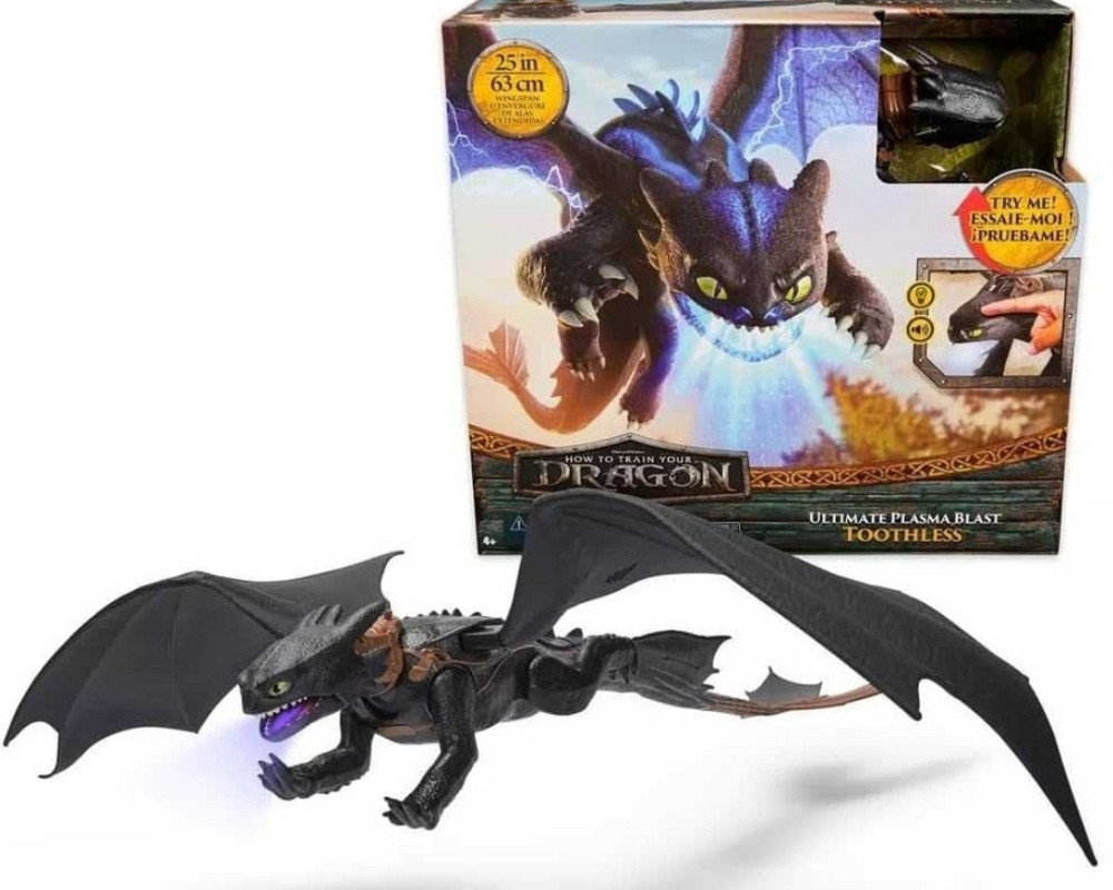 Приручити дракона Беззубик дихаючий вогнем Dreamworks Dragons.  ОРИГІНАЛ! Харків - фото 7