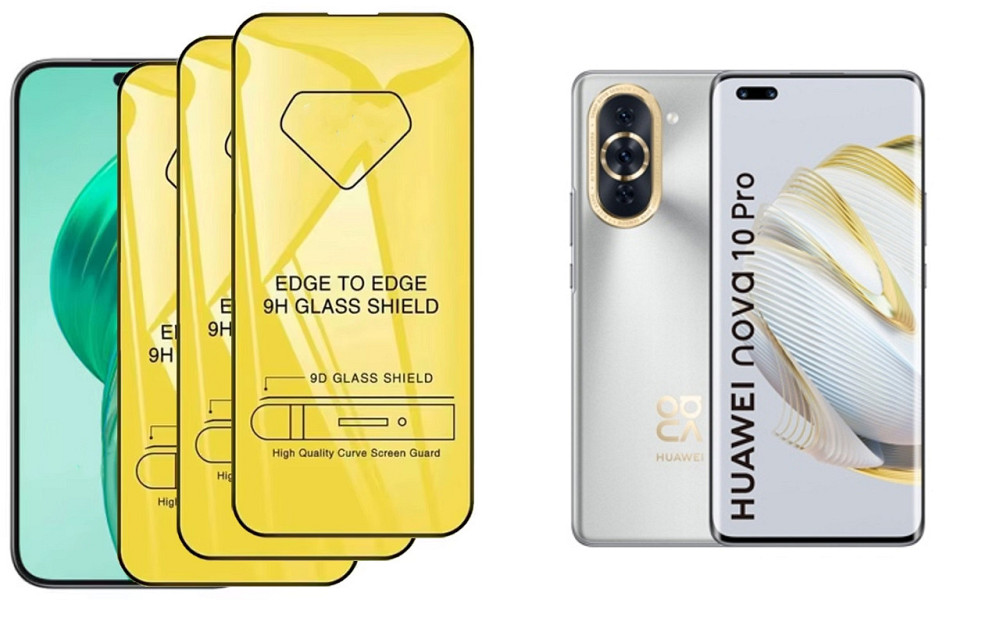 Захисне скло DefenzoGlass для Huawei Nova 10 Pro – подвійна міцність Київ - фото 3