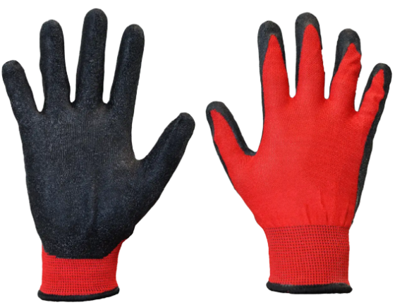 Рукавички скляра з подвійним латексним покриттям, манжет Харків