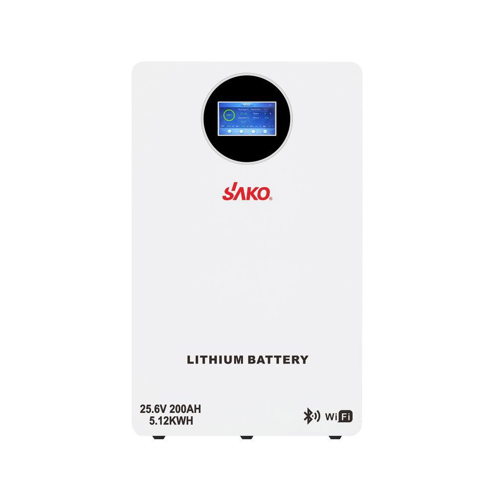 Акумуляторна батарея літій-залізо-фосфатна LiFePO4 200А*год 25.6В 5120Вт*год Sako Li-Sun series SK-25.6V200Ah настінний / Киев - изображение 4