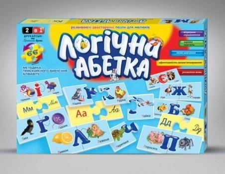 Гра наст. "Логічна абетка" укр. (12), шт Київ - фото 1