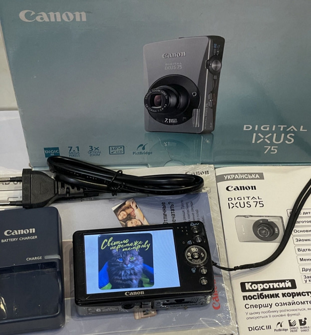 Фотоапарат Canon IXUS 75 Київ - фото 8