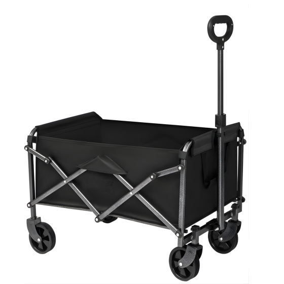 Набір візок з стільницею 78х45см складні для кемпінгу перевезення речей, багатоцільовий об'єм 68,5 л для походів на природу Кам'янець-Подільський