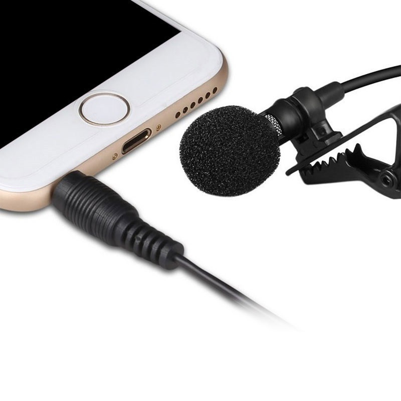 Петличний мікрофон для смартфона з вітрозахистом Київ - фото 1