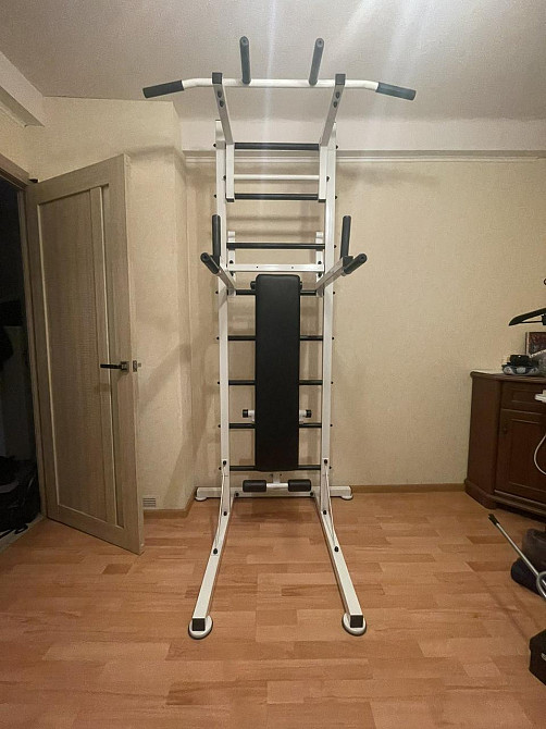 Шведська стінка для дітей та дорослих до 120 кг спорткомплекс будинку металевий для квартири куточок Кам'янське - фото 3