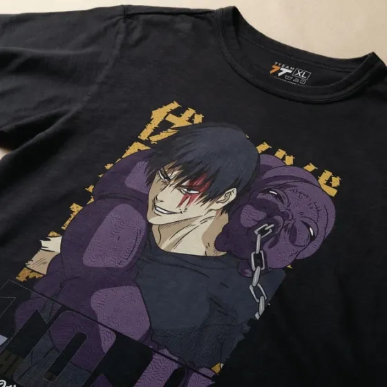 Футболка для підлітка хлопчика з принтом Магическая битва Тодзі Фусігуро 4 Розмір 160 Anime10957 Дніпро