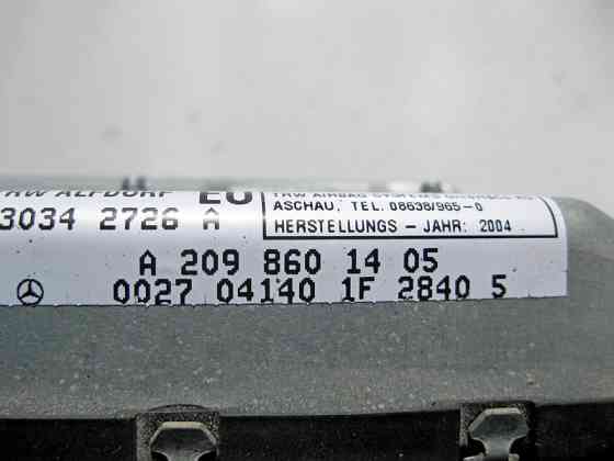 Mercedes-Benz  A2098601405 Подушка безпеки правих дверей CLK C209 Одеса