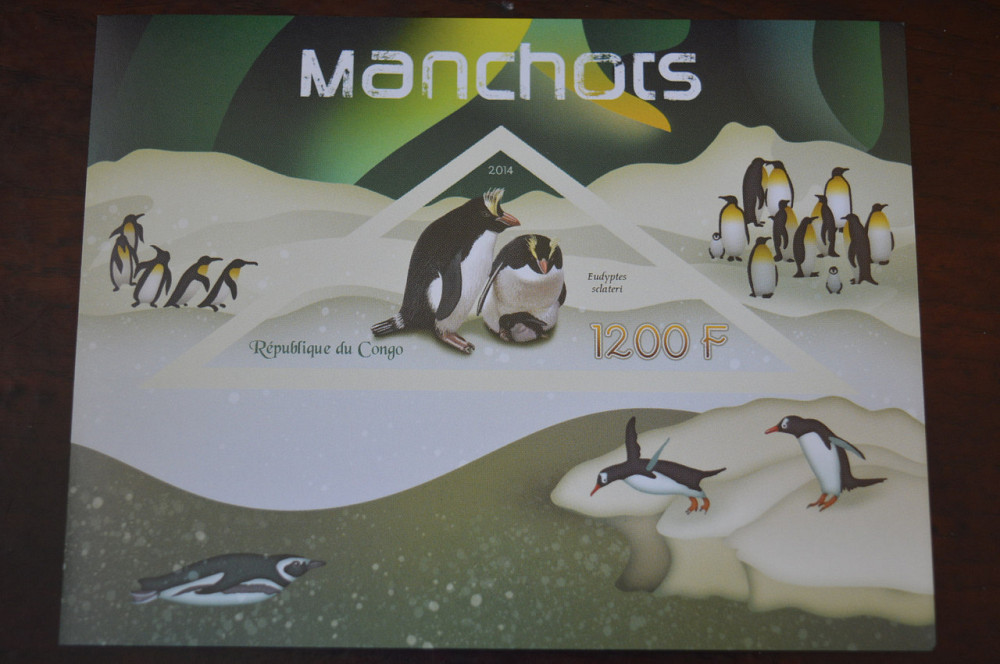 Конго. Фауна. Личности. Блок. 2014 р. (А-34) Полтава - фото 1