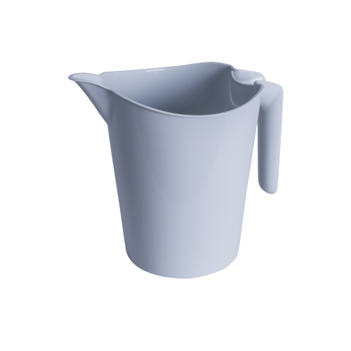 Ковш господарський 1л пластик сірий Алеана Житомир - фото 1