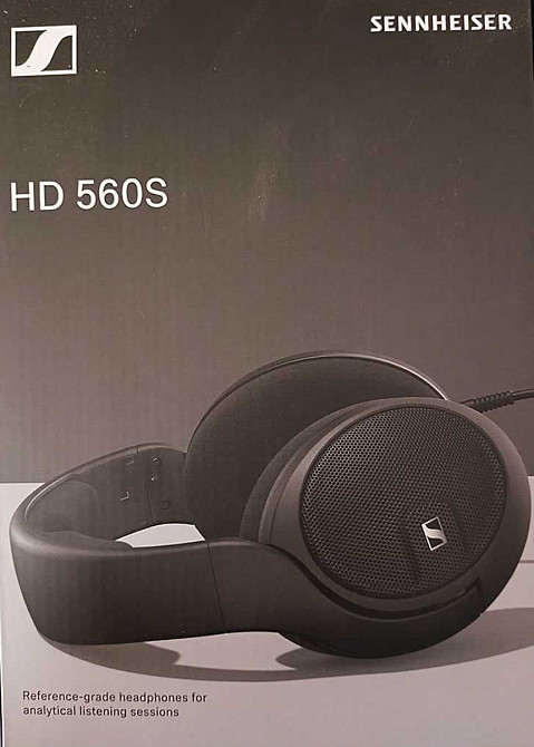 Наушники полноразмерные открытые референснi Sennheiser HD 560S . Киев - изображение 3