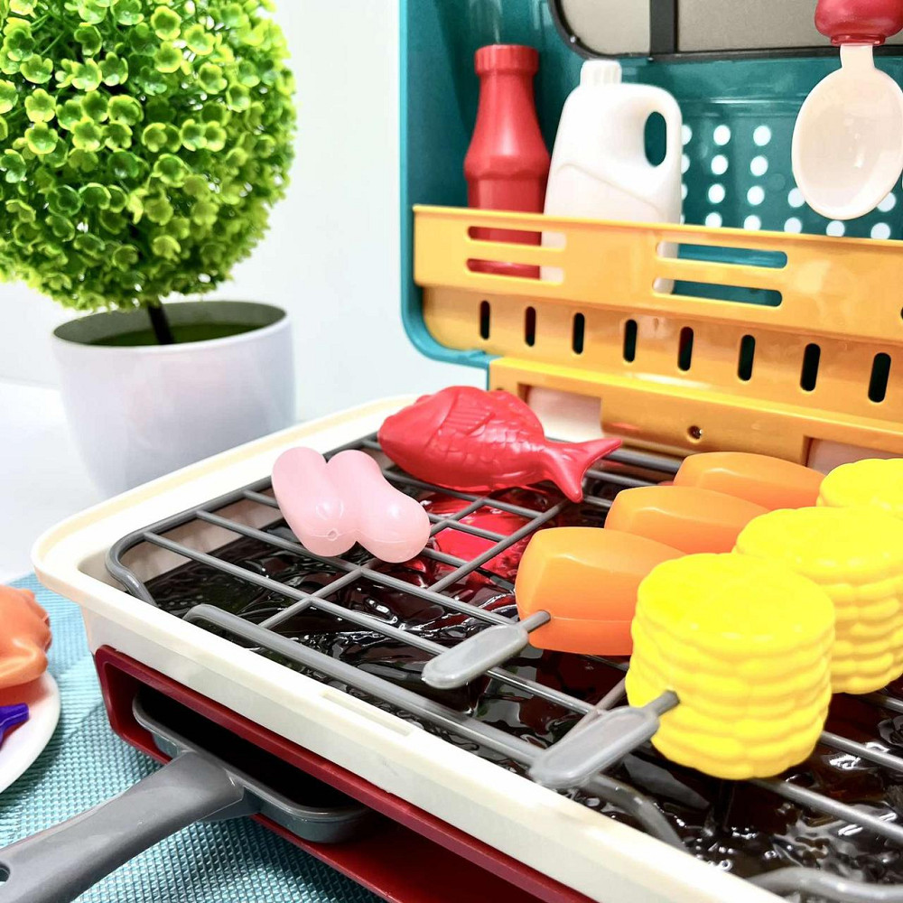 Майстер Гриль WToys продукти змінюють колір звук підсвічування кухонне приладдя холодна пара (22542) Чернігів - фото 4