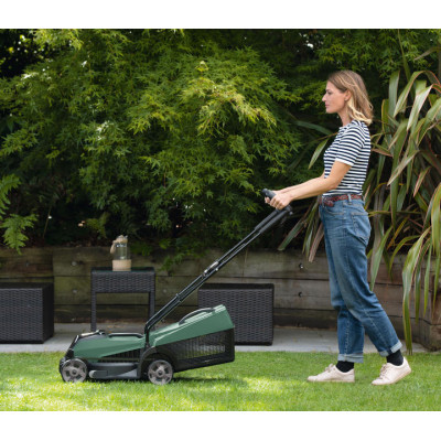 Газонокосилка Bosch CityMower 18V-32-300 18V, 4Ah, 34см, 31л, 30-60мм 9.4кг (0.600.8B9.A07) Винница - изображение 7