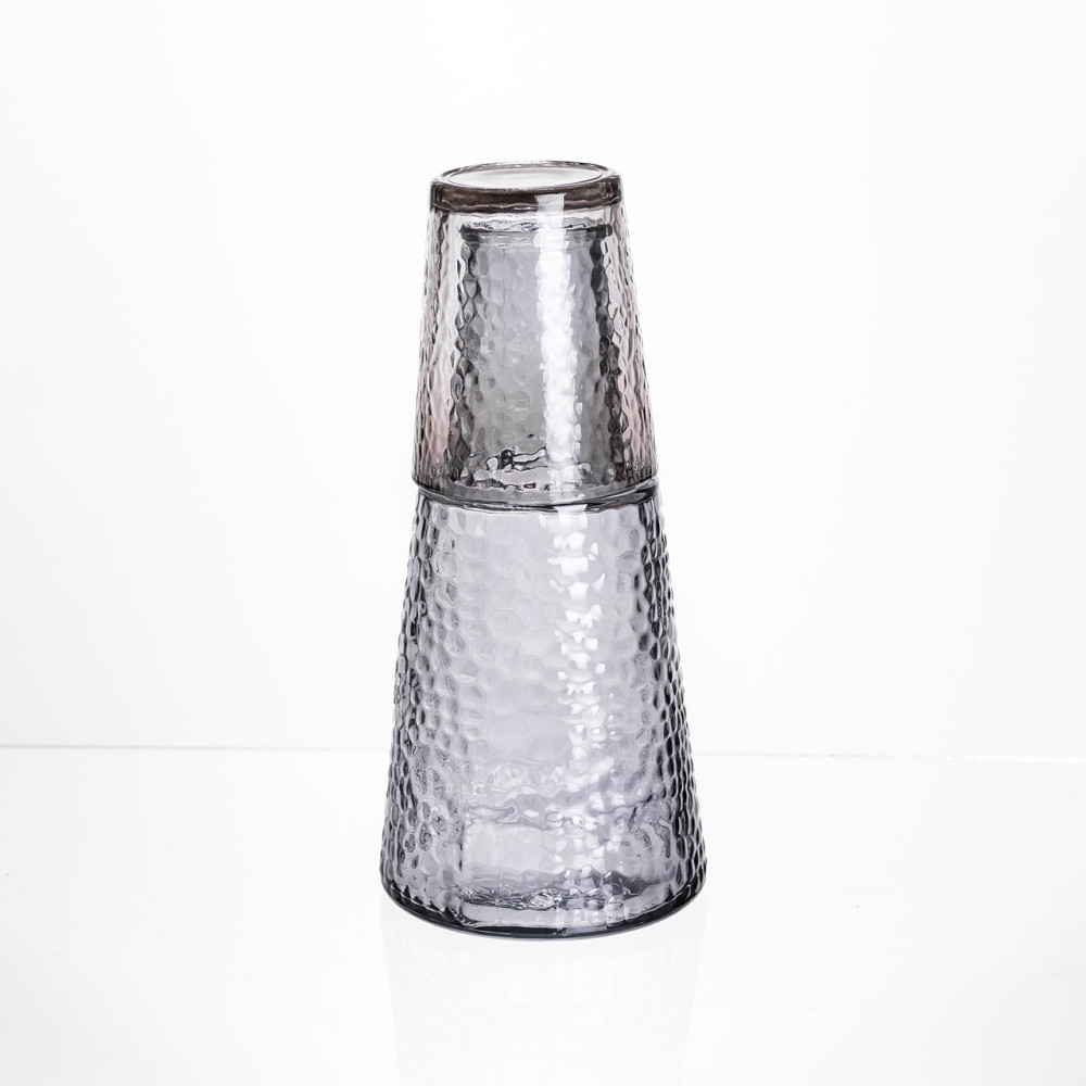 Yiwu Кувшин 800 мл со стаканом 1 шт по 250 мл Прозорий HP-19-TH-1 Коломыя - изображение 2