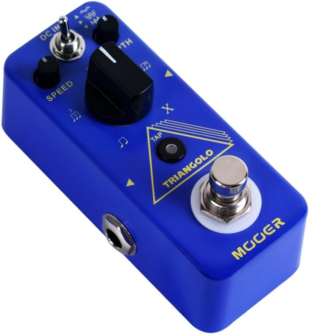 Гітарна педаль Mooer Triangolo MTR3, аналогове Tremolo, 3 форми хвилі, True Bypass, металевий корпус Київ - фото 3