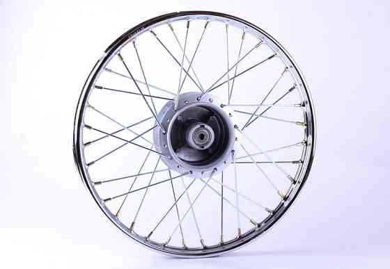 Диск передний спицованный, барабанный тормоз 17*1,2 2,4kg мопед Delta Мукачево