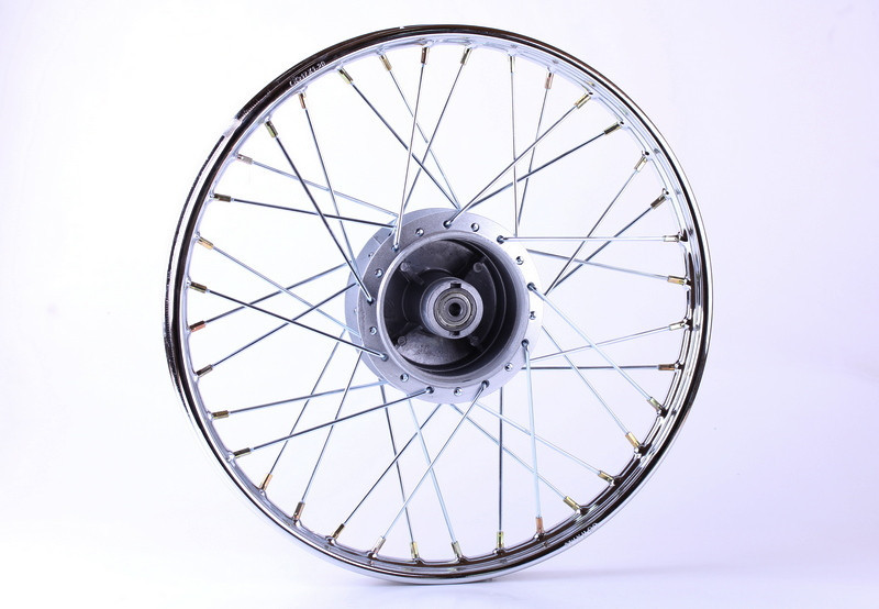 Диск передній спицьований, барабанне гальмо 17*1,2 2,4kg — Delta Мукачево - фото 2