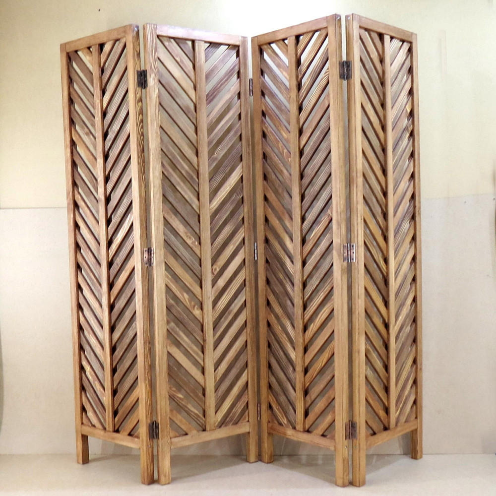 Деревянная ширма 