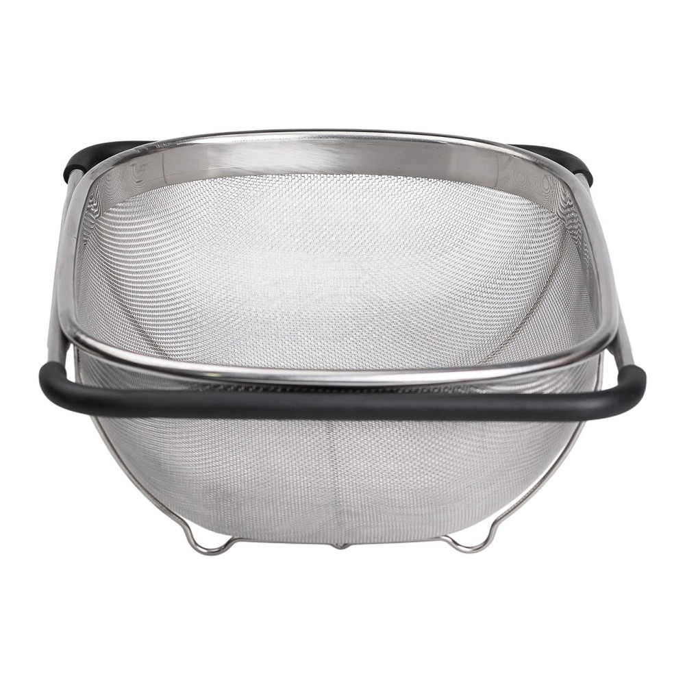 Zhongjing Друшляк сито на раковину для миття овочів та фруктів 36х25х10.5 см з нержавіючої стал Киев - изображение 6