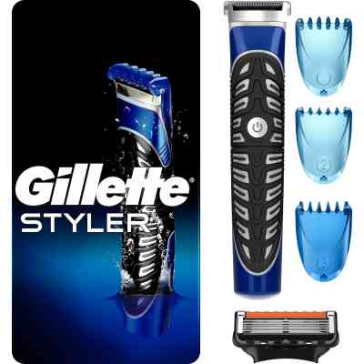 Бритва Gillette Fusion5 ProGlide Styler с 1 картриджем ProGlide Power + 3 насадки для моделирования бороды/усов (7702018273386) Винница