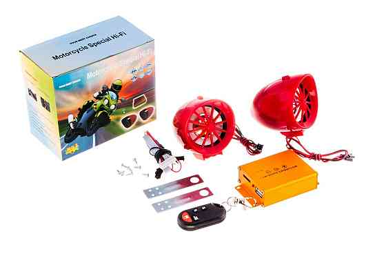 Аудиосистема (2.5, красная, сигн., МР3//SD/USB, ПДУ, разъем ППДУ 3K) Мукачево