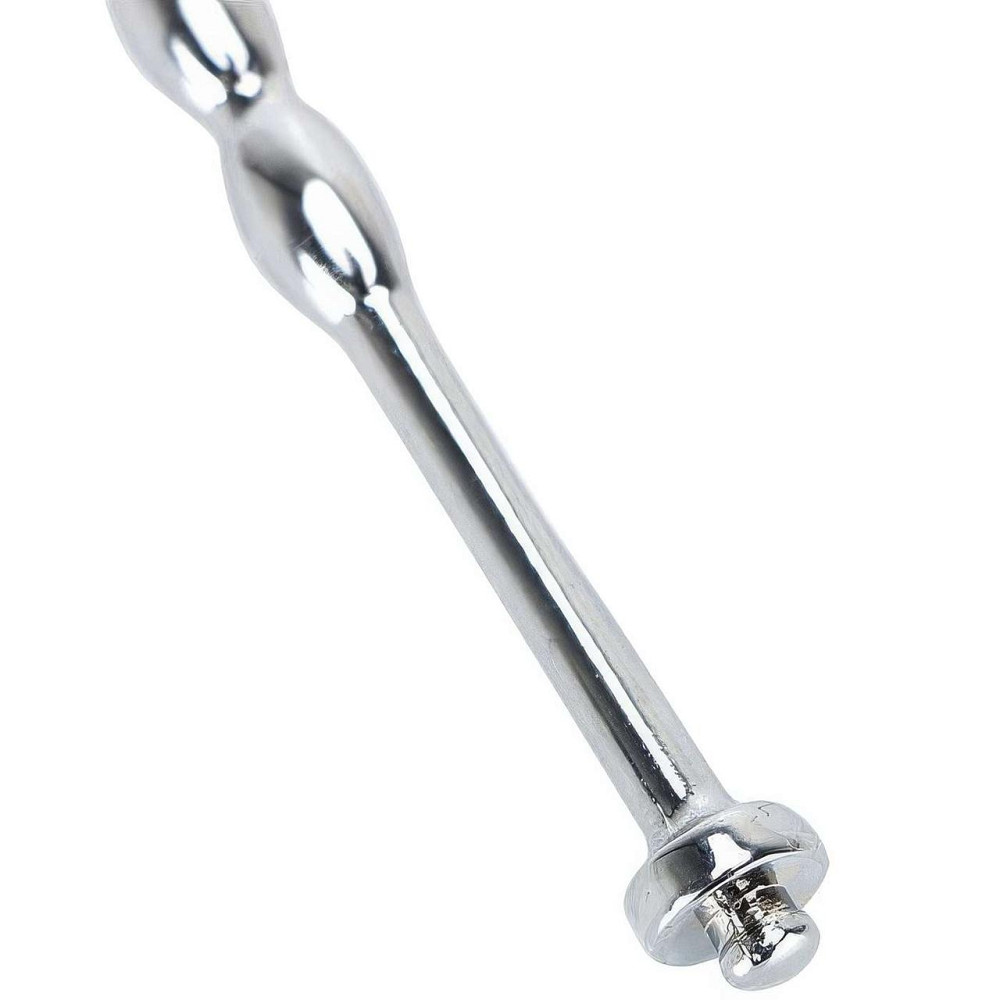 Уретральний стимулятор металевий Straight Rod 120x6 мм Сріблястий Вінниця - фото 3