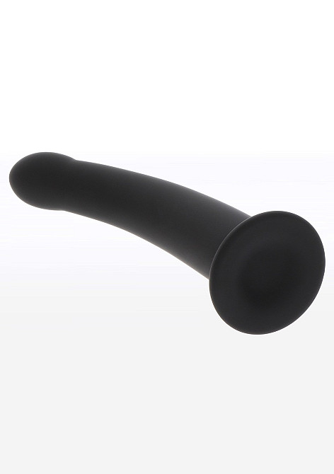 Фалоімітатор страпон Taboom Strap-On Dong Large чорного кольору, 16 см х 3.8 см Sex Aura Київ - фото 2