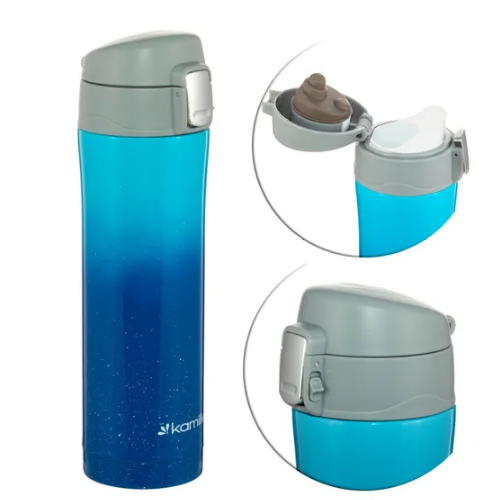 Термос 450мл нержавіюча сталь (мікс) KAMILLE 2095 Житомир - фото 7