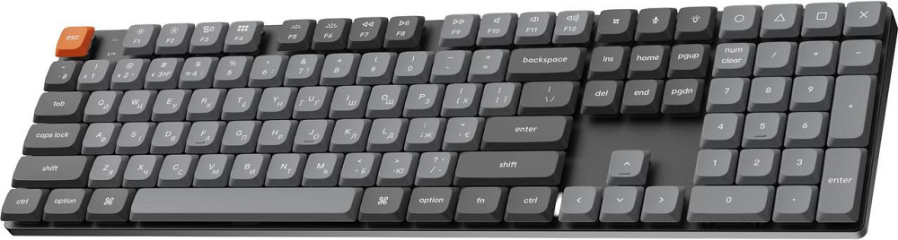 Клавіатура бездротова Keychron K5 Max, Gateron MX 2.0 Brown, Hot-Swap, RGB UA Black (K5M-H3-UA) ( 22247 ) Харьков - изображение 8