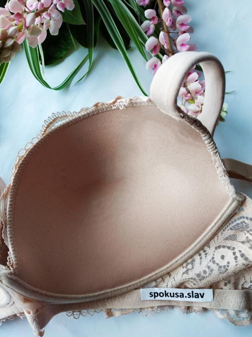Бюстгальтер frizzante plunge lormar.75D півонія мереживний Славута - фото 8