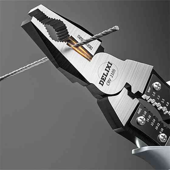 Універсальні плоскогубці 7" для різних робіт Київ