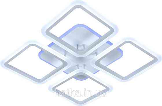 Люстра светодиодная акриловая Sirius LI8822 /4A WH (RGB) 112W+8W Киев