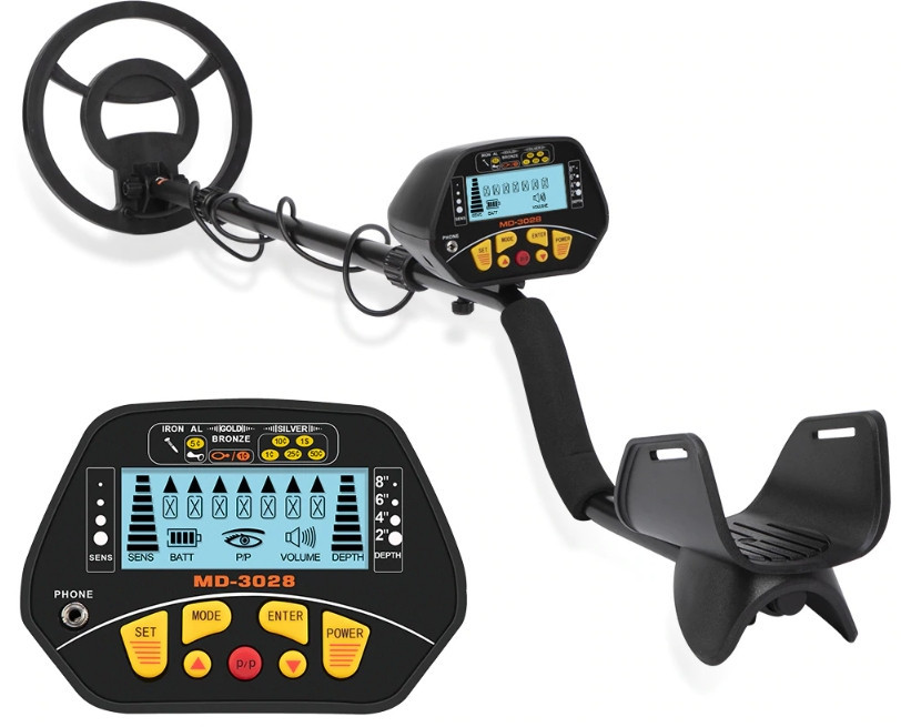 Підземний металошукач MD-3028 металодетектор Висока чутливість РК-дисплей Київ - фото 1