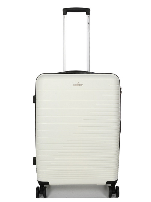 Чемодан полипропиленовый SNOWBALL MADISSON 33703 средний 66 см белый Киев - изображение 2