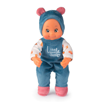 Коляска для ляльок Smoby Little для прогулянок 3в1, з пупсом, синій (140308) Вінниця - фото 2