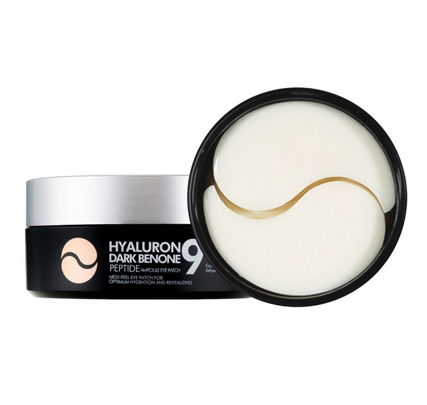 Гидрогелевые патчи с пептидным комплексом Hyaluron Dark Benone 9 Peptide Ampoule Eye Patch Medi-Peel 60 шт Киев - изображение 1