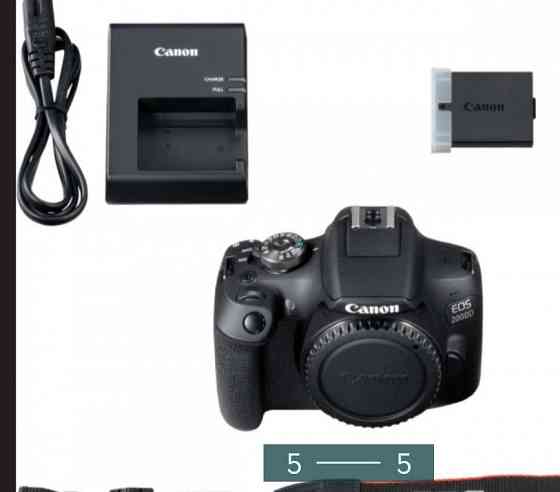 Фотоапарат: Canon EOS 2000D BK 18-55 DC III Гарантія! Харків