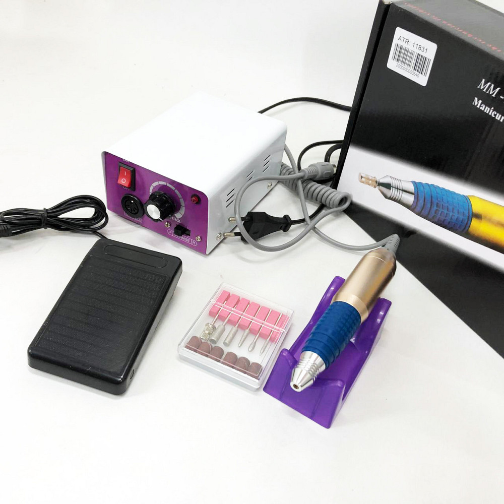 Фрези для апаратного манікюру DM4, Фрезер машинка для зняття гель-лаку Апарат зняття манікюру YS-39 Київ - фото 6