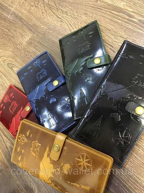 Красивый кожаный тревел-кейс песочного цвета Hi Art Киев - изображение 5