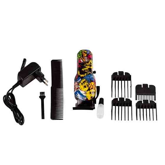 Машинка для стрижки Sokany SK-9911 професійна 4 насадки Київ